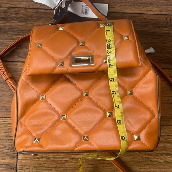Studded?backpack quilted bag quilted backpack travel bag fall bag fall backpack main image 5